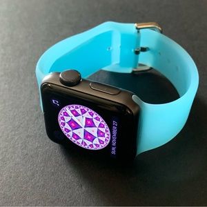 Changing colors iPhone watch band